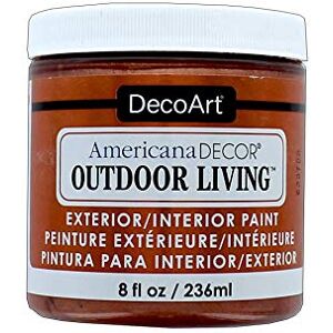 DecoArt Americana Décor Metallic Outdoor Living Bottle Paint, Acrylic, Copper, 7 x 7 x 8 cm DecoArt Americana Décor Metallic Outdoor Living Bottle Paint, Acrylic, Copper, 7 x 7 x 8 cm