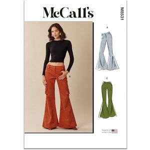 McCall's MCCALLS Sewing Patten M8531K5 Misses' Trousers K5 (8-10-12-14-16) McCall's MCCALLS Sewing Patten M8531K5 Misses' Trousers K5 (8-10-12-14-16)