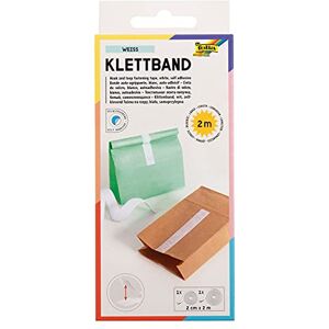 Folia 2302 Velcro Tape Self-Adhesive Velcro Approx. 20 mm x 2 m White Folia 2302 Velcro Tape Self-Adhesive Velcro Approx. 20 mm x 2 m White