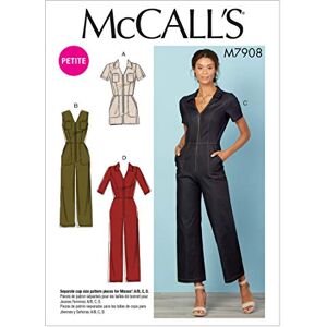McCall's Sewing Pattern M7908 Misses'/Miss Petite Jumpsuits McCall's Sewing Pattern M7908 Misses'/Miss Petite Jumpsuits