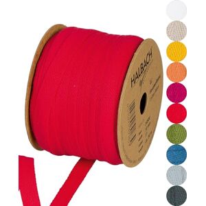 Halbach Cotton Ribbon 10 mm x 30 m - Ribbon for Crafts & Decorations Halbach Cotton Ribbon 10 mm x 30 m - Ribbon for Crafts & Decorations