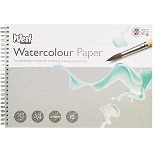 West A4 300 GSM Watercolour Paper Pad West A4 300 GSM Watercolour Paper Pad