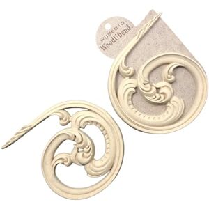 WoodUbend WUB6010 Set of Ornate Scrolls 14x15.5cm Wood Appliques Heat Bendable & Flexible Onlays DIY Craft, Furniture & Home Decor Easy to Apply & Paint Versatile + Reusable WoodUbend WUB6010 Set of Ornate Scrolls 14x15.5cm Wood Appliques Heat Bendable & Flexible Onlays DIY Craft, Furniture & Home Decor Easy to Apply & Paint Versatile + Reusable