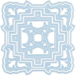 Nellie's Choice Cutting Flower Ornament Shape Die-9,7 x 9,7 cm-Card Making Supplies-Metal Dies for Scrapbooking, DIY and Paper Crafts, Blue, 97x97mm Nellie's Choice Cutting Flower Ornament Shape Die-9,7 x 9,7 cm-Card Making Supplies-Metal Dies for Scrapbooking, DIY and Paper Crafts, Blue, 97x97mm