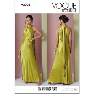 Vogue V2008R5 Misses' Dress by Tom & Linda Platt Inc R5(14-16-18-20-22) Vogue V2008R5 Misses' Dress by Tom & Linda Platt Inc R5(14-16-18-20-22)
