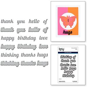 Spellbinders Everyday Sentiments Etched Dies from The Metamorphosis Collection by Simon Hurley Spellbinders Everyday Sentiments Etched Dies from The Metamorphosis Collection by Simon Hurley