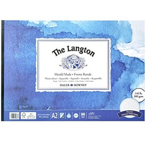Daler Rowney DR Langton Gummed Pad Rough A2, GDALGPRA2 Daler Rowney DR Langton Gummed Pad Rough A2, GDALGPRA2
