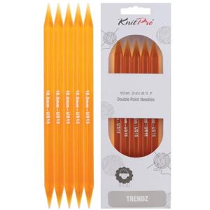 KNITPRO Trendz Double Pointed Needles 8" (20cm) 10.00mm KNITPRO Trendz Double Pointed Needles 8" (20cm) 10.00mm