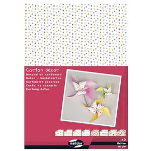 Clairefontaine 354597C Pack of 40 sheets of cardboard 25x35 cm 160 g, assorted colours Scribble Arts and Crafts Creative Fun Children's Activity Clairefontaine 354597C Pack of 40 sheets of cardboard 25x35 cm 160 g, assorted colours Scribble Arts and Crafts Creative Fun Children's Activity