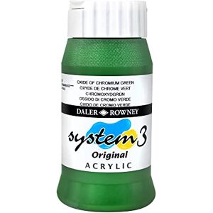 Daler Rowney Daler-Rowney System3 Acrylic Paint, Plastic Pot, 16.91oz 500 ml, Oxide of Chromium Green Daler Rowney Daler-Rowney System3 Acrylic Paint, Plastic Pot, 16.91oz 500 ml, Oxide of Chromium Green