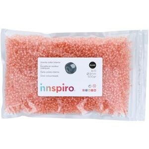 INNSPIRO Melocoton Interior Colour Round Glass Rock 3mm 8/0 500g INNSPIRO Melocoton Interior Colour Round Glass Rock 3mm 8/0 500g