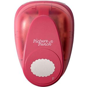 Creative Labs Craft Paper Punch Scalloped Oval 5,6 x 7,6 cm Circle Cutter for Crafting and Card Making Creative Labs Craft Paper Punch Scalloped Oval 5,6 x 7,6 cm Circle Cutter for Crafting and Card Making