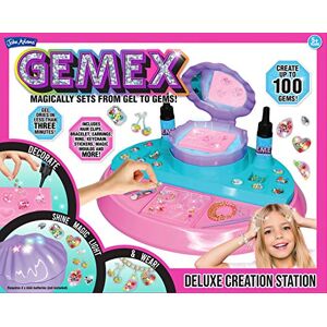 John Adams GEMEX Deluxe Creation Station Turn Gel Into Gems DIY Arts & Crafts Toy For Kids Create Beautiful Gems Ideal For Adding To Accessories Including Bracelets, Rings & Earrings Ages 5+ John Adams GEMEX Deluxe Creation Station Turn Gel Into Gems DIY Arts & Crafts Toy For Kids Create Beautiful Gems Ideal For Adding To Accessories Including Bracelets, Rings & Earrings Ages 5+