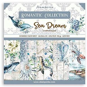 Stamperia International, KFT Stamperia-Scrapbooking Pad-Romantic Sea Dream - scrapbooking pad Stamperia International, KFT Stamperia-Scrapbooking Pad-Romantic Sea Dream - scrapbooking pad