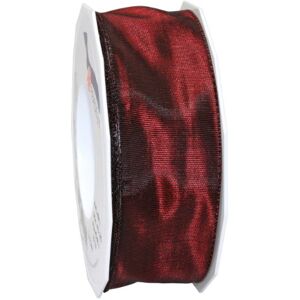 Morex French Wired Lyon Fabric Ribbon, 1-1/2-Inch by 27-Yard, Burgundy (46440/25-619) Morex French Wired Lyon Fabric Ribbon, 1-1/2-Inch by 27-Yard, Burgundy (46440/25-619)