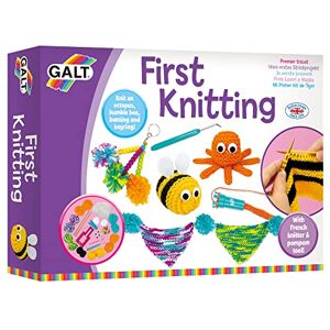 Galt Toys, First Knitting, Kids' Craft Kits, Ages 6 Years Plus Galt Toys, First Knitting, Kids' Craft Kits, Ages 6 Years Plus