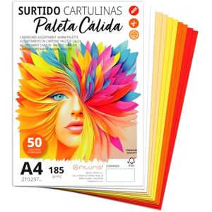 OFITURIA A4 Coloured Card 50 Warm Assorted 185gsm Card for Crafts Education Home Art Business OFITURIA A4 Coloured Card 50 Warm Assorted 185gsm Card for Crafts Education Home Art Business