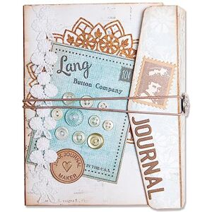 Sizzix ScoreBoards Plus Die Frame Pocket Journal by Eileen Hull 666152 Steel-Rule Cutting Die for Cardmaking, Scrapbooking, Papercraft and More Sizzix ScoreBoards Plus Die Frame Pocket Journal by Eileen Hull 666152 Steel-Rule Cutting Die for Cardmaking, Scrapbooking, Papercraft and More