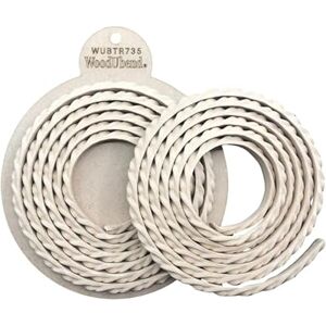 WoodUbend Pack of Two Cable & Bead Trims TR735 Heat Bendable & Flexible Wood Trims DIY Craft, Furniture & Home Decor Easy to Apply & Paint Versatile, Reusable & Durable WoodUbend Pack of Two Cable & Bead Trims TR735 Heat Bendable & Flexible Wood Trims DIY Craft, Furniture & Home Decor Easy to Apply & Paint Versatile, Reusable & Durable