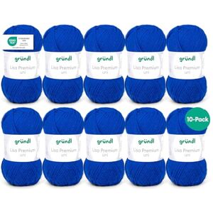 Gründl Vlna 760 - Acrylic Yarn - 10 pcs - Bordeaux - Knitting Needle 3-4 Gründl Vlna 760 - Acrylic Yarn - 10 pcs - Bordeaux - Knitting Needle 3-4