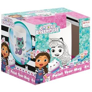 Totum Gabby's Dollhouse Paint Your Own Mug, Arts and Crafts Activity Set, Ages 4+ Totum Gabby's Dollhouse Paint Your Own Mug, Arts and Crafts Activity Set, Ages 4+