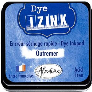 Aladine - Ink Pad Size M 5x5cm - Ultramarine Blue - For Stamps & Stencils - Creative Craft Supplies Aladine - Ink Pad Size M 5x5cm - Ultramarine Blue - For Stamps & Stencils - Creative Craft Supplies