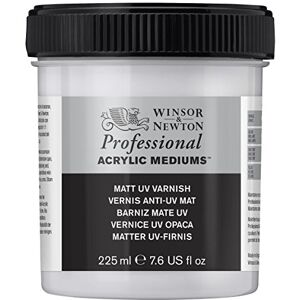 Winsor & Newton WN Acrylic Matt Varnish (+UV), ACFAMV237,225ml Winsor & Newton WN Acrylic Matt Varnish (+UV), ACFAMV237,225ml