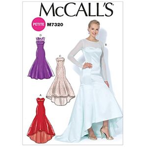 McCall's Patterns 7320 Miss Petite Dresses,Sizes 6-14, Mesh, A5 (6-8-10-12-14) McCall's Patterns 7320 Miss Petite Dresses,Sizes 6-14, Mesh, A5 (6-8-10-12-14)