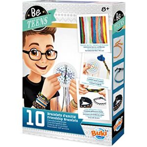 Buki France Be Teens Friendship Bracelets Jewellery Making Gift Set. Create 10x Friendship Bracelets with Instructions & Accessories. Arts & Crafts Present for Kids. Suitable for Boys & Girls 8+ Buki France Be Teens Friendship Bracelets Jewellery Making Gift Set. Create 10x Friendship Bracelets with Instructions & Accessories. Arts & Crafts Present for Kids. Suitable for Boys & Girls 8+