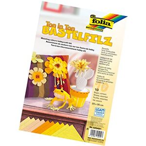 Folia 520493 Crafting felt colour gradient (20 x 30 cm, 10 sheets assorted) Folia 520493 Crafting felt colour gradient (20 x 30 cm, 10 sheets assorted)