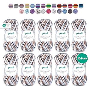 Gründl Lisa Premium Color - Yarn for Knitting & Crocheting Gründl Lisa Premium Color - Yarn for Knitting & Crocheting