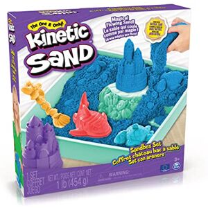 Kinetic Sand Sandbox Set V2 Blue FR Styles Vary Kinetic Sand Sandbox Set V2 Blue FR Styles Vary