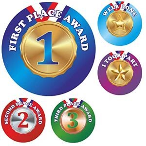 School Stickers Sports Day Metallic Medals Stickers School Stickers Sports Day Metallic Medals Stickers