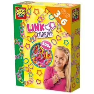 Creative Labs 14052 Link Charms Creative Play Kit for Kids Aged 3+ Safe Materials 300 Pieces to Create Your Own Jewellery Fun and Engaging Craft Activity Make Bracelets, Make Necklaces Creative Labs 14052 Link Charms Creative Play Kit for Kids Aged 3+ Safe Materials 300 Pieces to Create Your Own Jewellery Fun and Engaging Craft Activity Make Bracelets, Make Necklaces