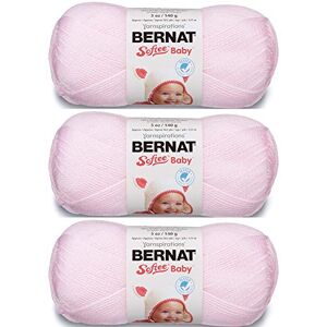 Bernat SOFTEE BABY PACK OF 3 BALLS 140G EACH BALL PINK Bernat SOFTEE BABY PACK OF 3 BALLS 140G EACH BALL PINK