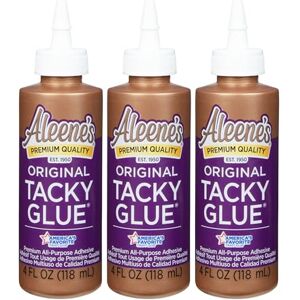 Aleene's Aleenes, Ilovetocreate Original Tacky Glue 118ml 3pcs, Pack 3 Aleene's Aleenes, Ilovetocreate Original Tacky Glue 118ml 3pcs, Pack 3