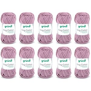 Gründl King Cotton - Soft & Colorful Yarn Gründl King Cotton - Soft & Colorful Yarn