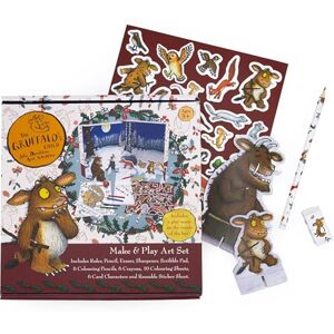 Robert Frederick The Gruffalo’s Child: Make & Play Set Creative Activity Kit with Play Scene, Colouring Supplies & Card Characters Official Licensed Gift for Ages 3+ Robert Frederick The Gruffalo’s Child: Make & Play Set Creative Activity Kit with Play Scene, Colouring Supplies & Card Characters Official Licensed Gift for Ages 3+