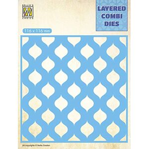Nellie's Choice Square Drops Layered Die - Card Making Supplies Nellie's Choice Square Drops Layered Die - Card Making Supplies