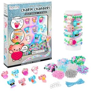 Fashion Angels Basic Fun Charm Changers – Axolotl League Jewelry Kit for Girls – DIY Necklace & Bracelet Making Set with Axolotl Charms, Donut & Heishi Beads – Creative Gift for Ages 6+ Fashion Angels Basic Fun Charm Changers – Axolotl League Jewelry Kit for Girls – DIY Necklace & Bracelet Making Set with Axolotl Charms, Donut & Heishi Beads – Creative Gift for Ages 6+