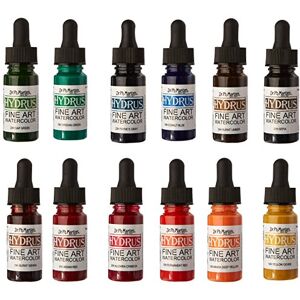 Dr. Ph. Martin's Hydrus Fine Art Watercolor, 0.5 oz, Set of 12 (Set 2) Dr. Ph. Martin's Hydrus Fine Art Watercolor, 0.5 oz, Set of 12 (Set 2)