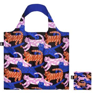 LOQI GLITTER POWER Cats Recycled Bag LOQI GLITTER POWER Cats Recycled Bag