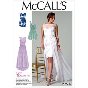 McCall's Patterns 7507 A5,Misses Dresses,Sizes 6-14, Tissue, Multi/Colour, 17 x 0.5 x 0.07 cm McCall's Patterns 7507 A5,Misses Dresses,Sizes 6-14, Tissue, Multi/Colour, 17 x 0.5 x 0.07 cm