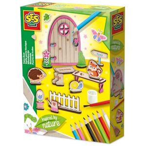 Creative Labs 14038 Fairy Door Inspired by Nature Creative Craft Kit for Kids Aged 5+ Includes Wooden Mini Door and Accessories for Easy Assembly Creative Labs 14038 Fairy Door Inspired by Nature Creative Craft Kit for Kids Aged 5+ Includes Wooden Mini Door and Accessories for Easy Assembly
