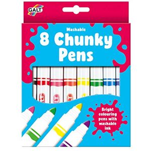 Galt Toys, 8 Chunky Pens - Washable, Chunky Pens for Children, Ages 3 Years Plus