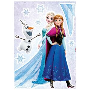 Komar 14046H Deco Sticker, Frozen Sisters Design, 1 Item, Multi-Coloured. Komar 14046H Deco Sticker, Frozen Sisters Design, 1 Item, Multi-Coloured.