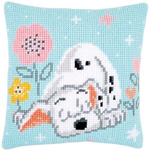 Vervaco Cross Stitch Kit: Cushion: Disney: Dalmatian, Cotton NA, 40 x 40cm / 16" x 16 Vervaco Cross Stitch Kit: Cushion: Disney: Dalmatian, Cotton NA, 40 x 40cm / 16" x 16