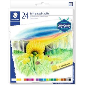 STAEDTLER 2430 C24 Design Journey Soft Pastel Chalks Assorted Colours (Pack of 24) STAEDTLER 2430 C24 Design Journey Soft Pastel Chalks Assorted Colours (Pack of 24)