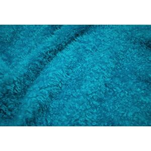 CRS Fur Fabrics Curly Teddy Faux Fur Fabric Material Neptune Blue, 1Mtr 150cm x 100cm CRS Fur Fabrics Curly Teddy Faux Fur Fabric Material Neptune Blue, 1Mtr 150cm x 100cm