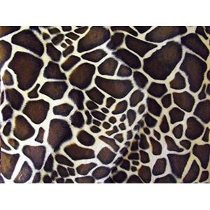 CRS Fur Fabrics Faux Fur Pony Skin Velboa Fabric Material Small Giraffe, 1Mtr 150cmx100cm CRS Fur Fabrics Faux Fur Pony Skin Velboa Fabric Material Small Giraffe, 1Mtr 150cmx100cm